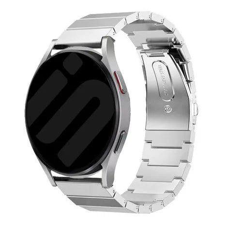 Correa acero Amazfit Bip U (Pro) (plateado)