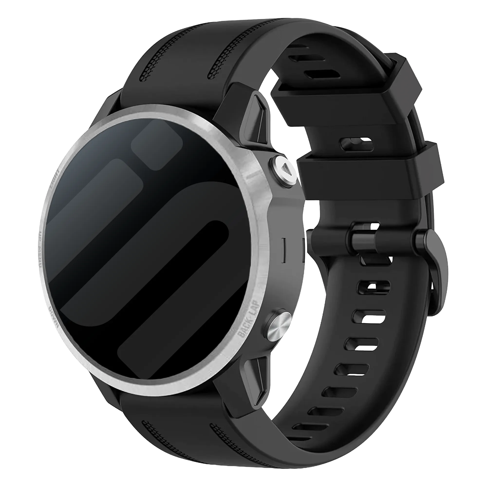 Correa silicona Garmin Epix Pro (Gen 2) 42mm (negro)