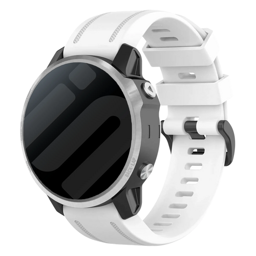 Correa silicona Garmin Descent Mk2S (blanco)