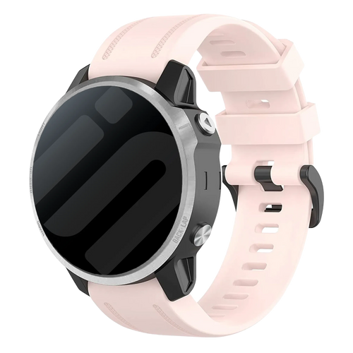 Correa silicona Garmin Descent Mk3(i) - 43mm (rosa claro)