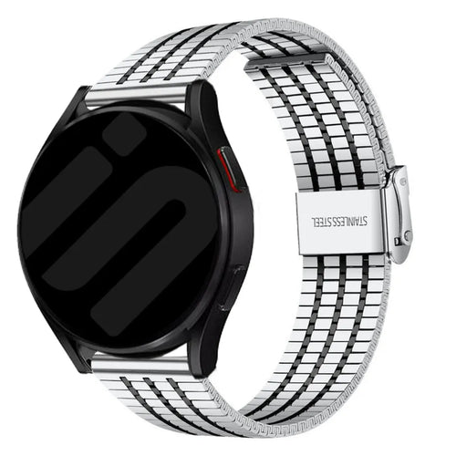 Correa acero fina Suunto Run (plateado/negro)