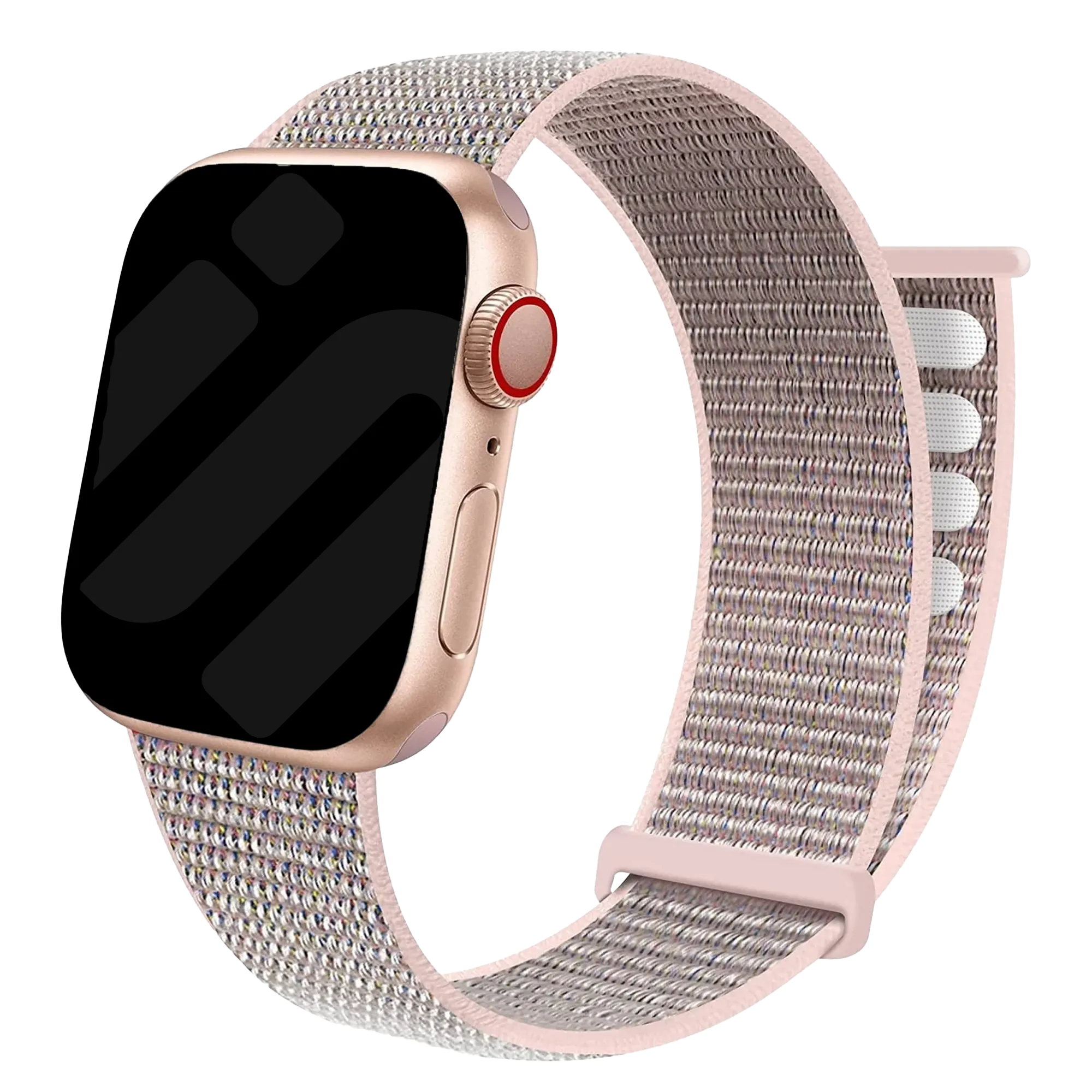 Correa Apple Watch nylon (rosa)