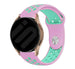Samsung Galaxy Watch 7 - 40mm Sport Strap (Pink/Aqua)