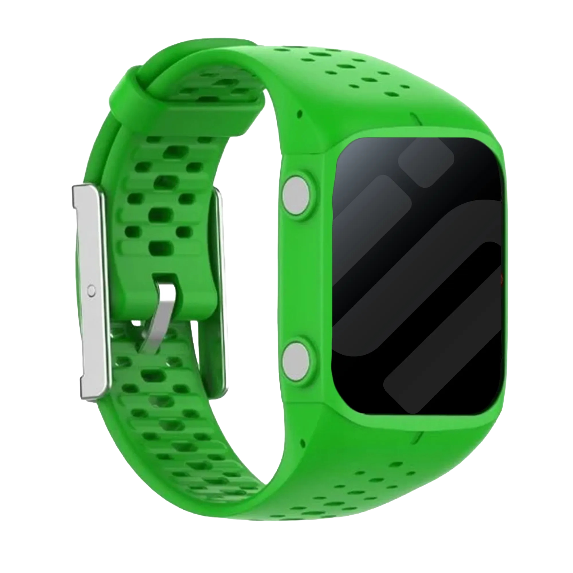 Correa silicona Polar M400/M430 (verde)