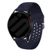 Samsung Galaxy Watch 6 - 44mm Breathable Silicone Strap (Dark Blue)