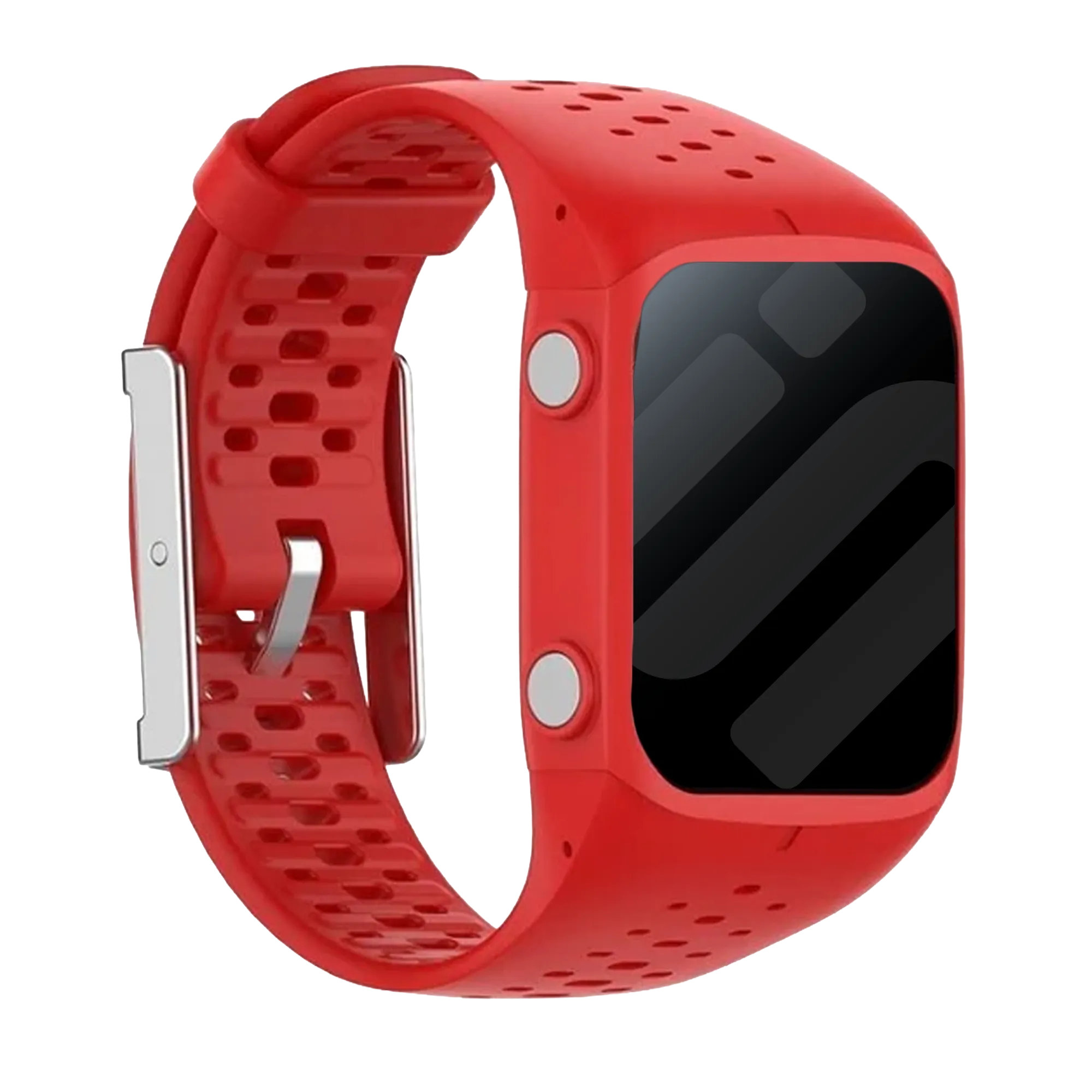 Correa silicona Polar M400/M430 (roja)