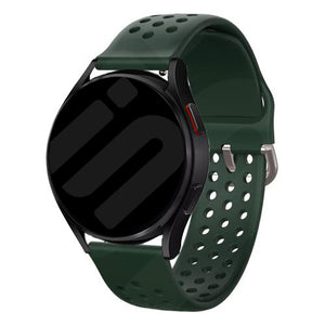 Amazfit Bip U (Pro) Silicone Air Strap (Dark Green)