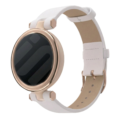 Correa cuero Garmin Lily (blanco)