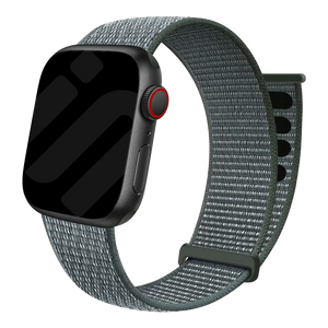 Correa nylon con hebilla Apple Watch (gris-verde)