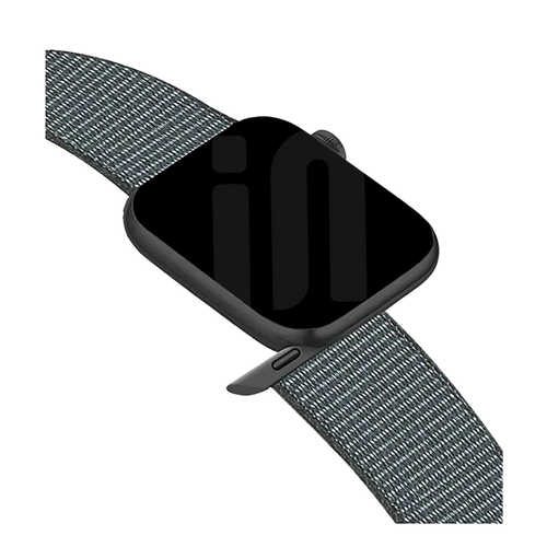 Correa nylon con hebilla Apple Watch (gris-verde)
