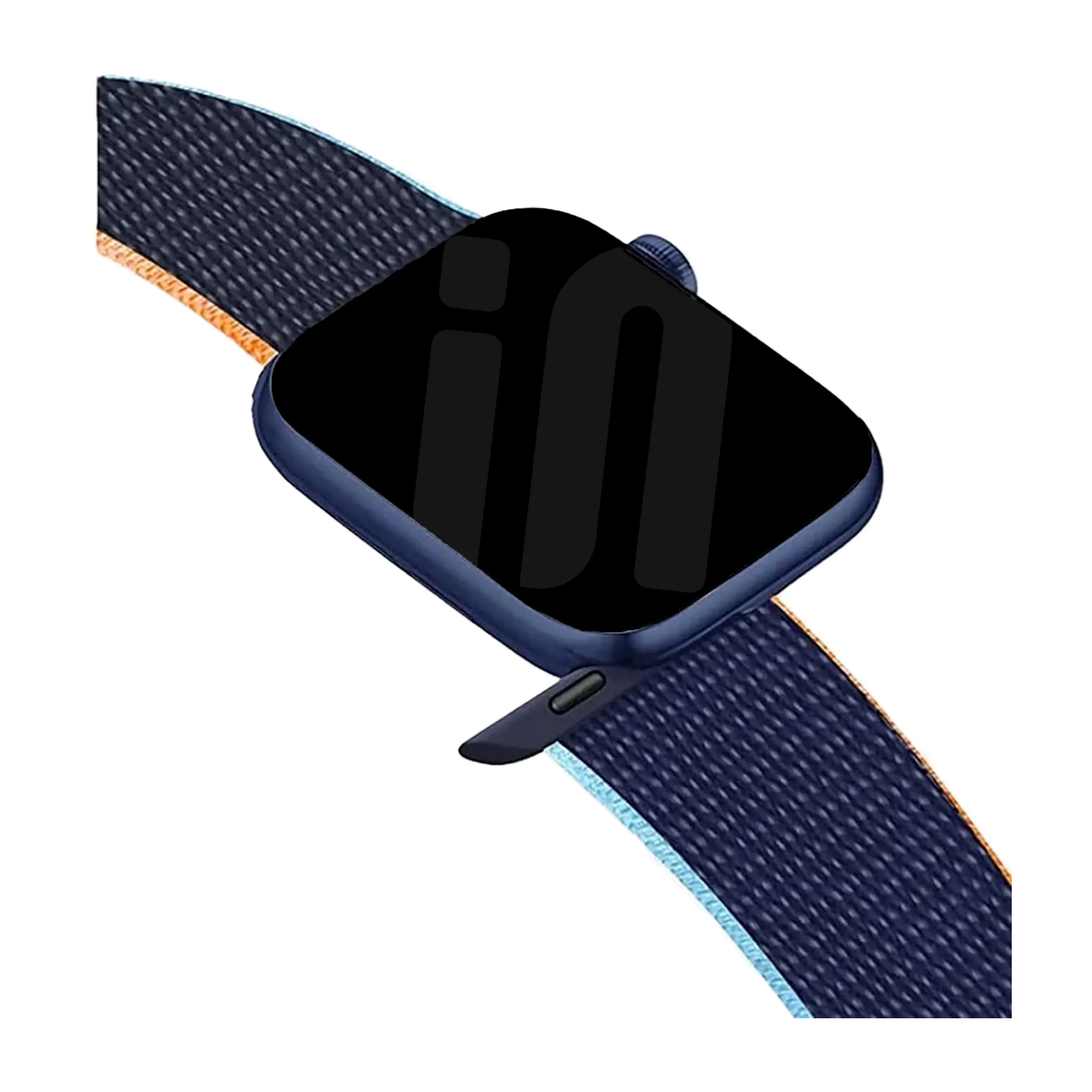 Apple Watch Nylon Loop Strap (Dark Blue)