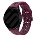 Correa silicona estampada Samsung Galaxy Watch 7 - 40mm (bordeaux)