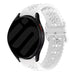 Correa silicona estampada Samsung Galaxy Watch FE (blanco)