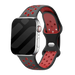 Correa deportiva Apple Watch (negro/roja)