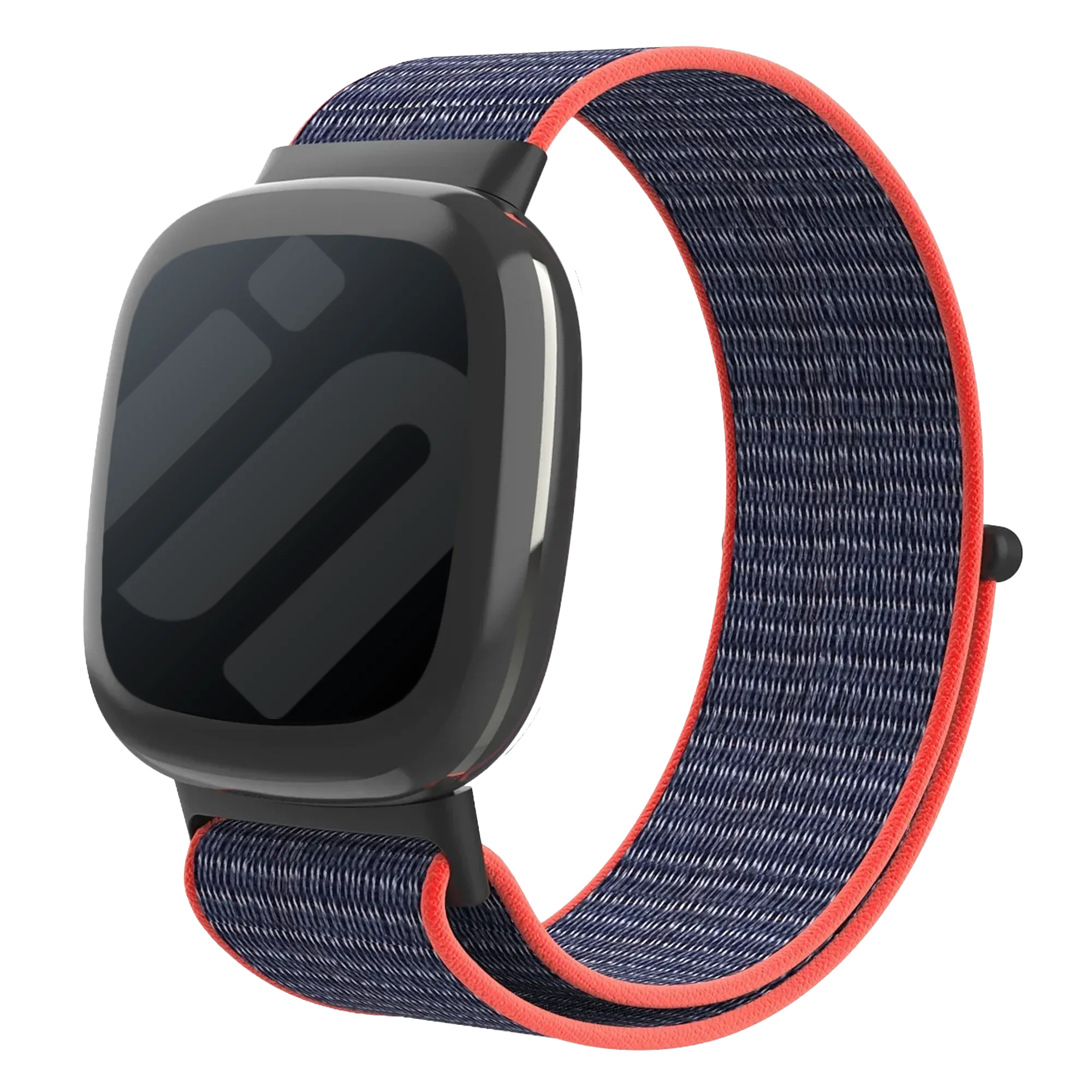 Correa nylon Fitbit Versa 4 (azul marino)