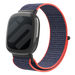 Fitbit Versa 4 Nylon Strap (Pink/Indigo)