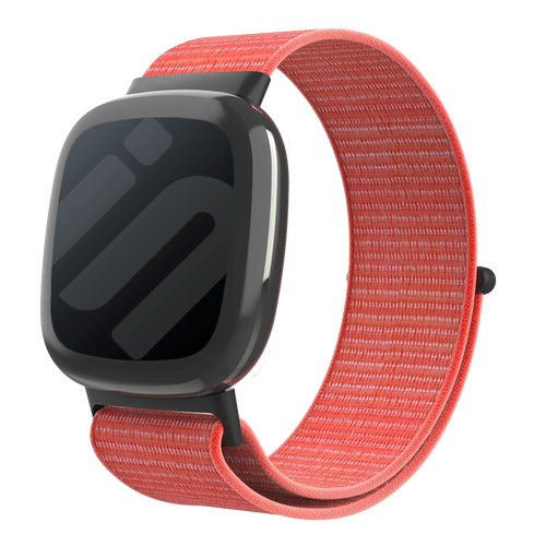 Correa nylon Fitbit Sense 2 (naranja)