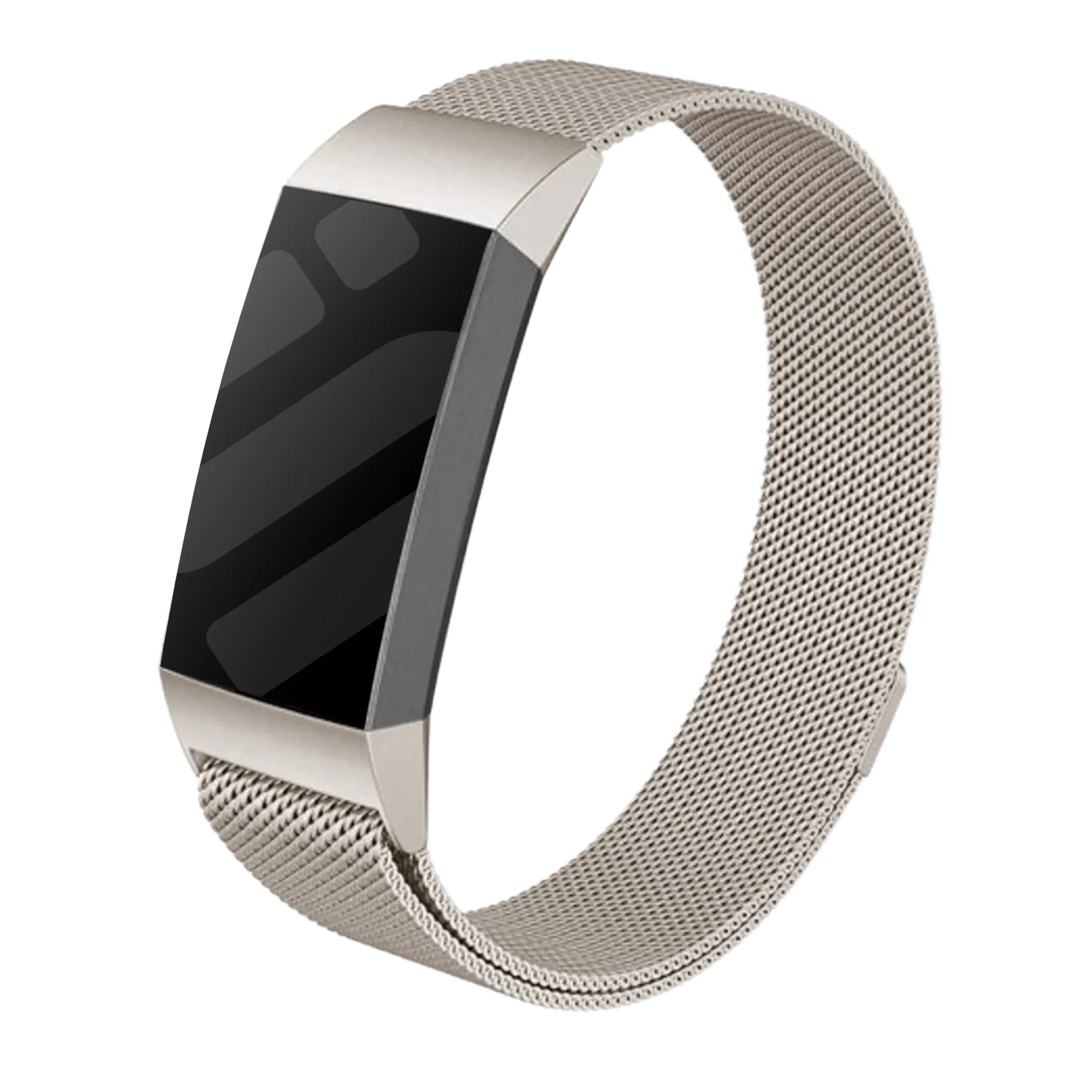 Correa milanesa Fitbit Charge 4 (blanco estrella)