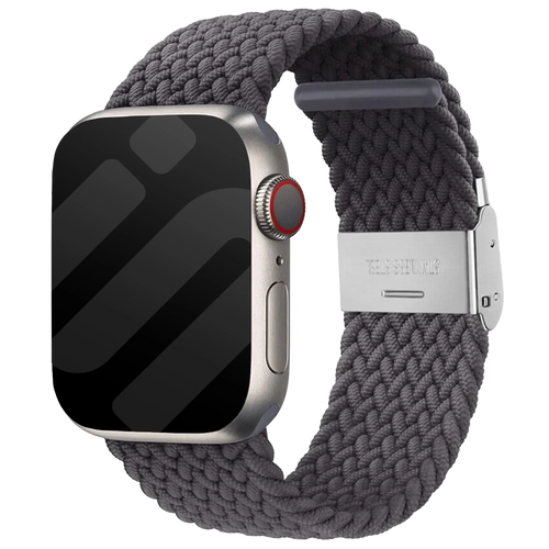 Correa trenzada Apple Watch (gris espacial)