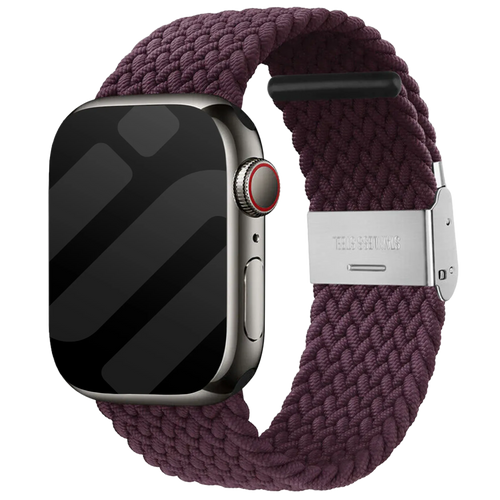 Apple Watch Braided Strap (Dark Cherry)
