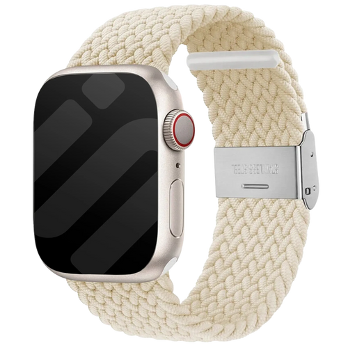 Apple Watch Braided Strap (Starlight)