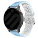 Coros Apex 2 Patterned Silicone Strap (Light Blue/White)