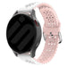 Samsung Galaxy Watch 4 - 40 mm Silicona Correa estampada (blanco/rosa)