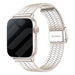 Correa acero inoxidable Apple Watch (blanco estrella)
