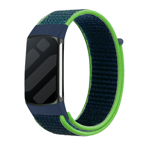 Correa nylon Fitbit Charge 6 (citron vert)