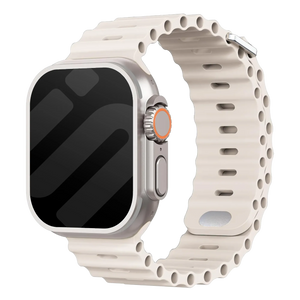 Correa Ocean para Apple Watch con cierre a presión (blanco estrella)