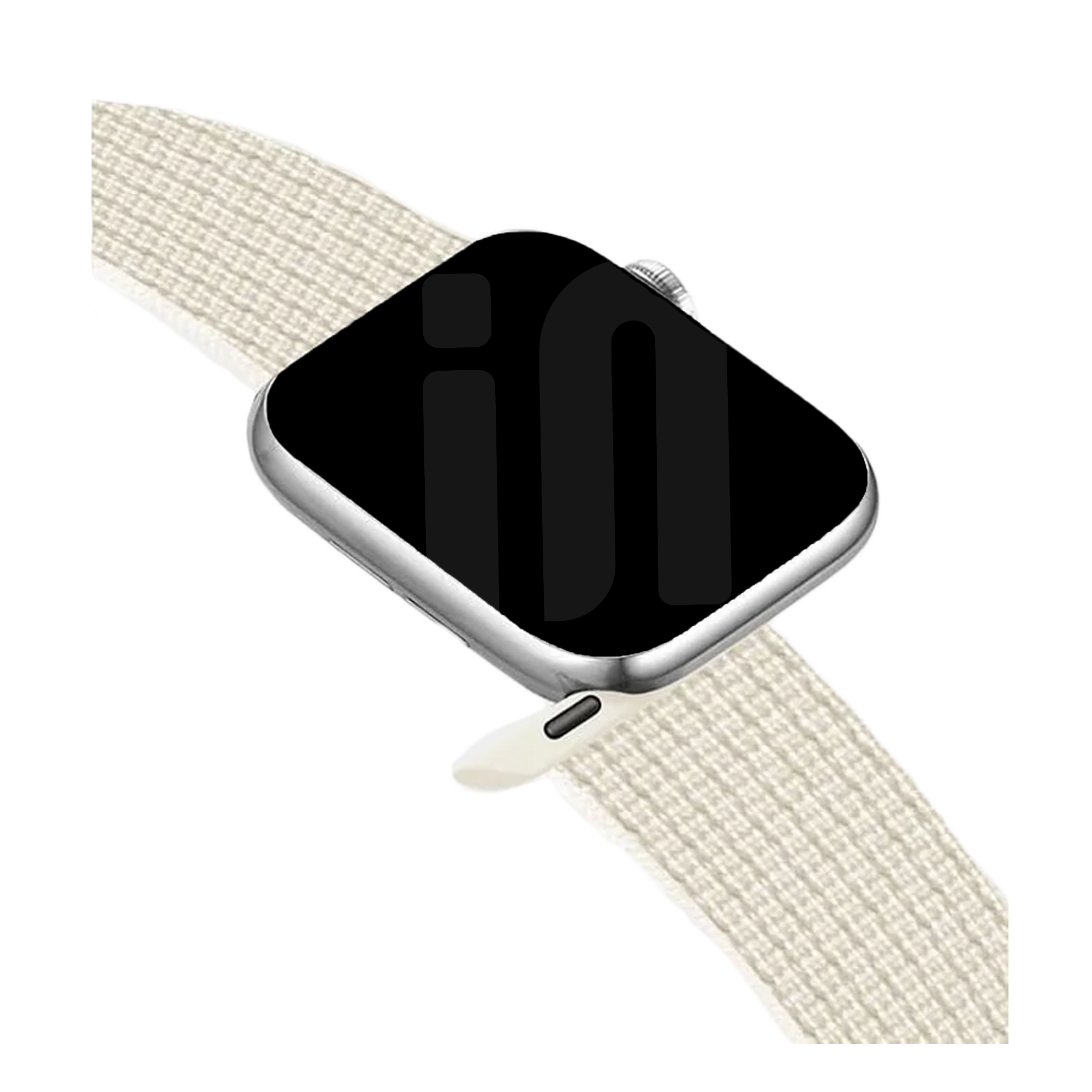 Correa nylon Loop Apple Watch Ultra (blanco estrella)