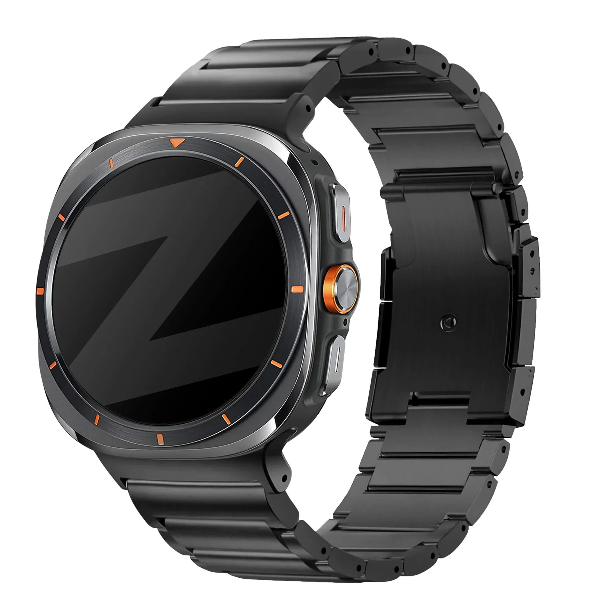 Bandz Correa titanio 'Clásico' Samsung Galaxy Watch Ultra (negro)