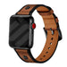 Correa cuero con tornillo Apple Watch Ultra (beige)