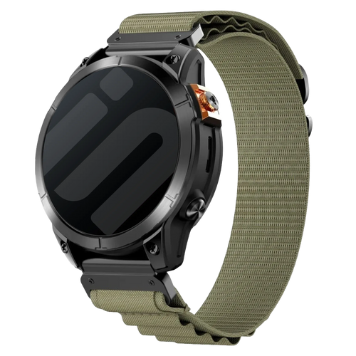 Correa Alpine Garmin Forerunner 965 (aceituna)