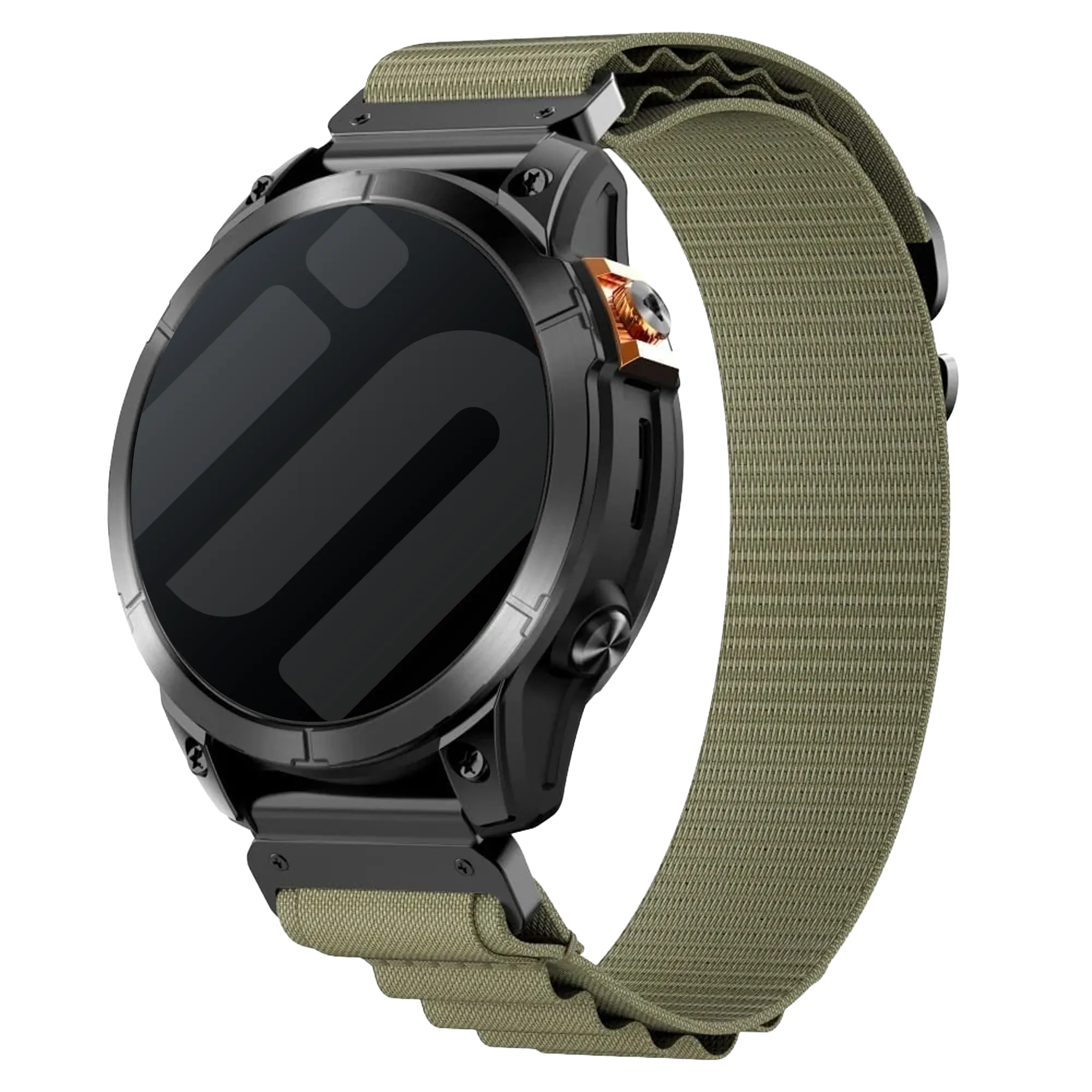 Correa Alpine Garmin Forerunner 965 (aceituna)