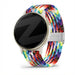 Bandz Correa nylon trenzada Garmin Vivoactive 5 (arcoiris)