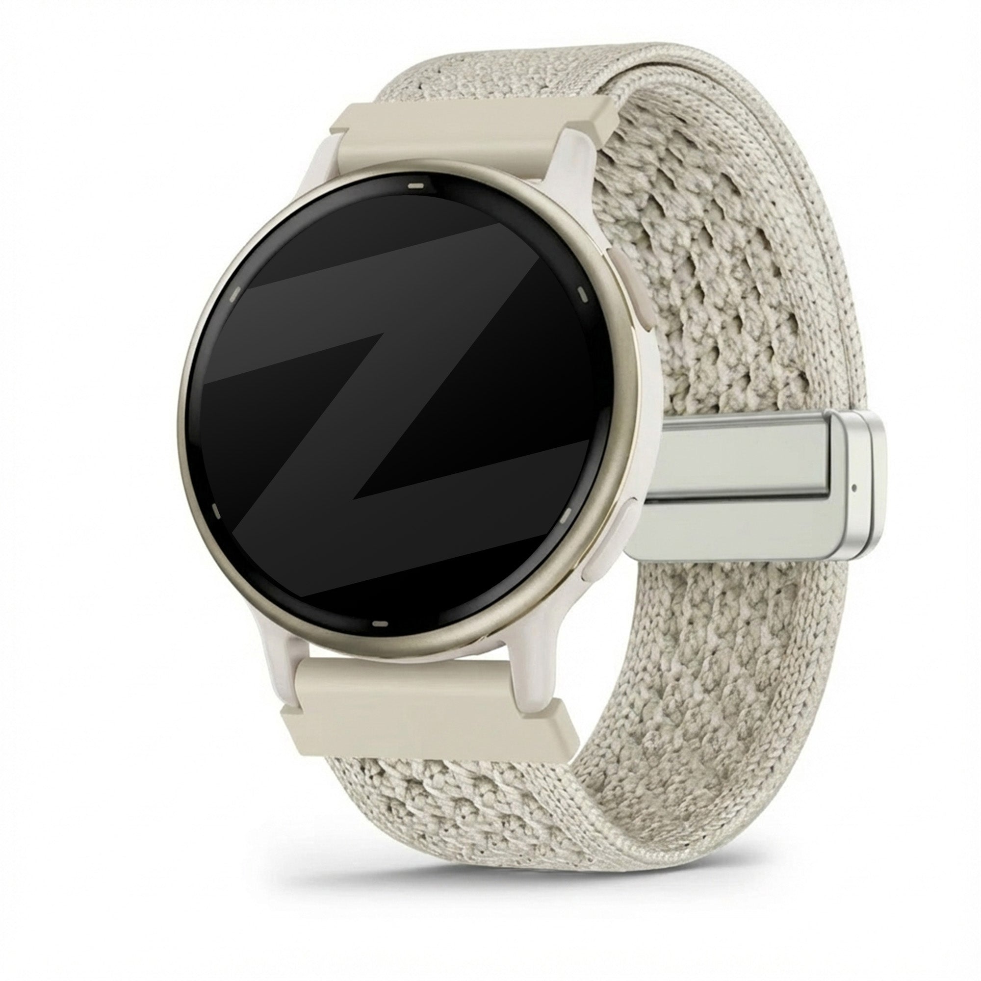Bandz Correa nylon Vintage Garmin Vivoactive 5 (blanco estrella)