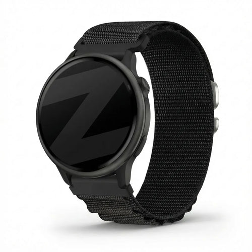Bandz Correa nylon Alpine Garmin Vivoactive 6 (negro)