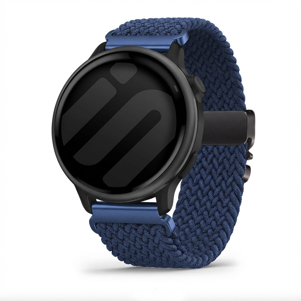 Correa trenzada con hebilla Garmin Vivoactive 6 (azul)