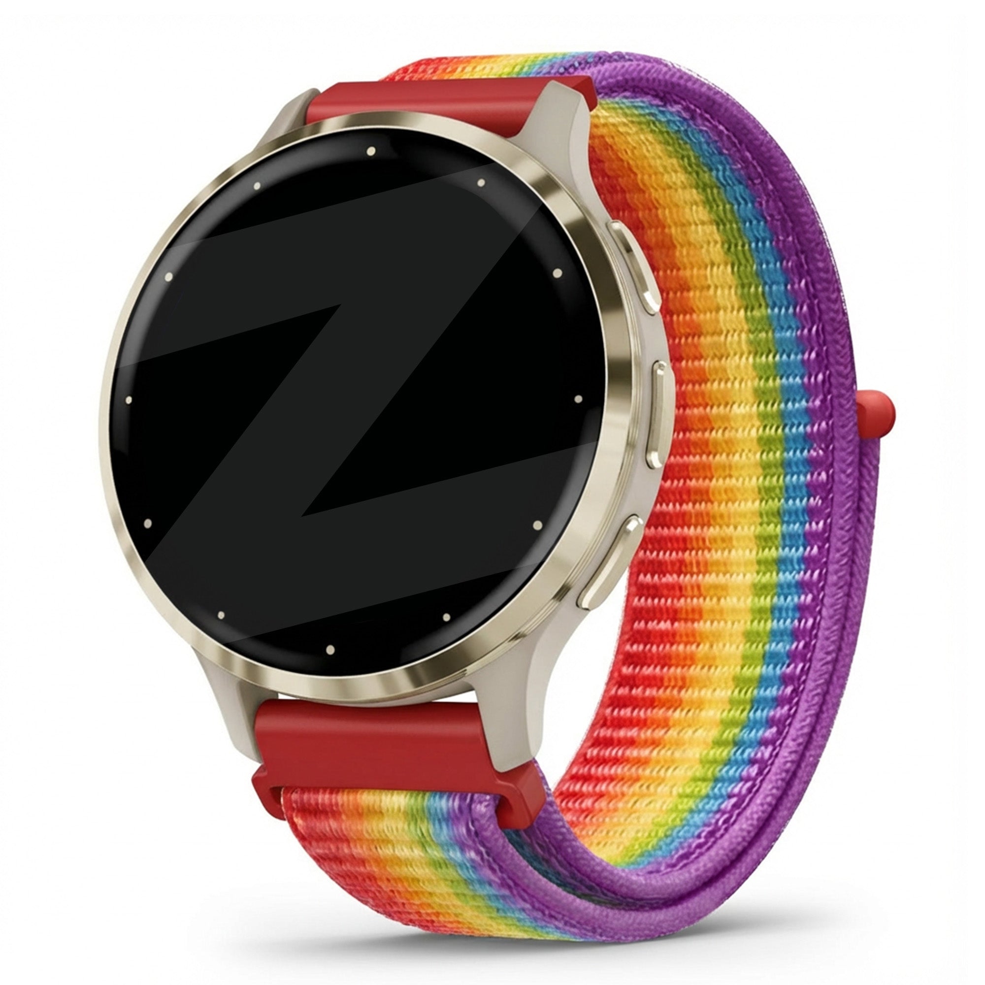 Bandz Correa nylon Loop Garmin Venu 3s (arcoiris)