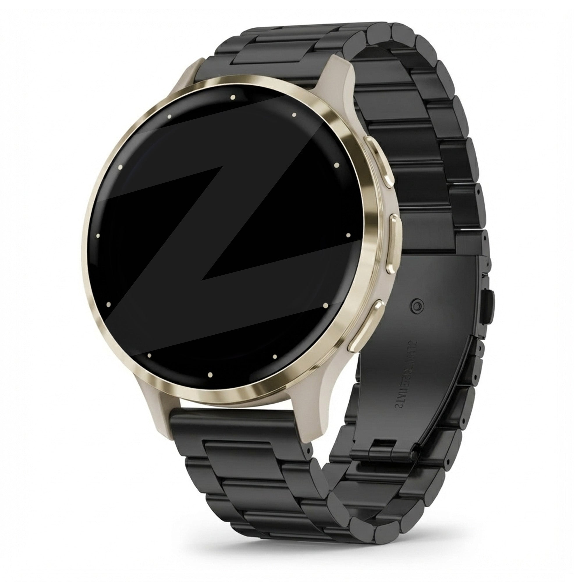 Bandz Correa acero 'Classic' Garmin Venu 3s (negro)