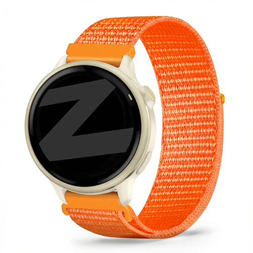 Bandz Correa nylon Loop Garmin Vivoactive 6 (naranja)