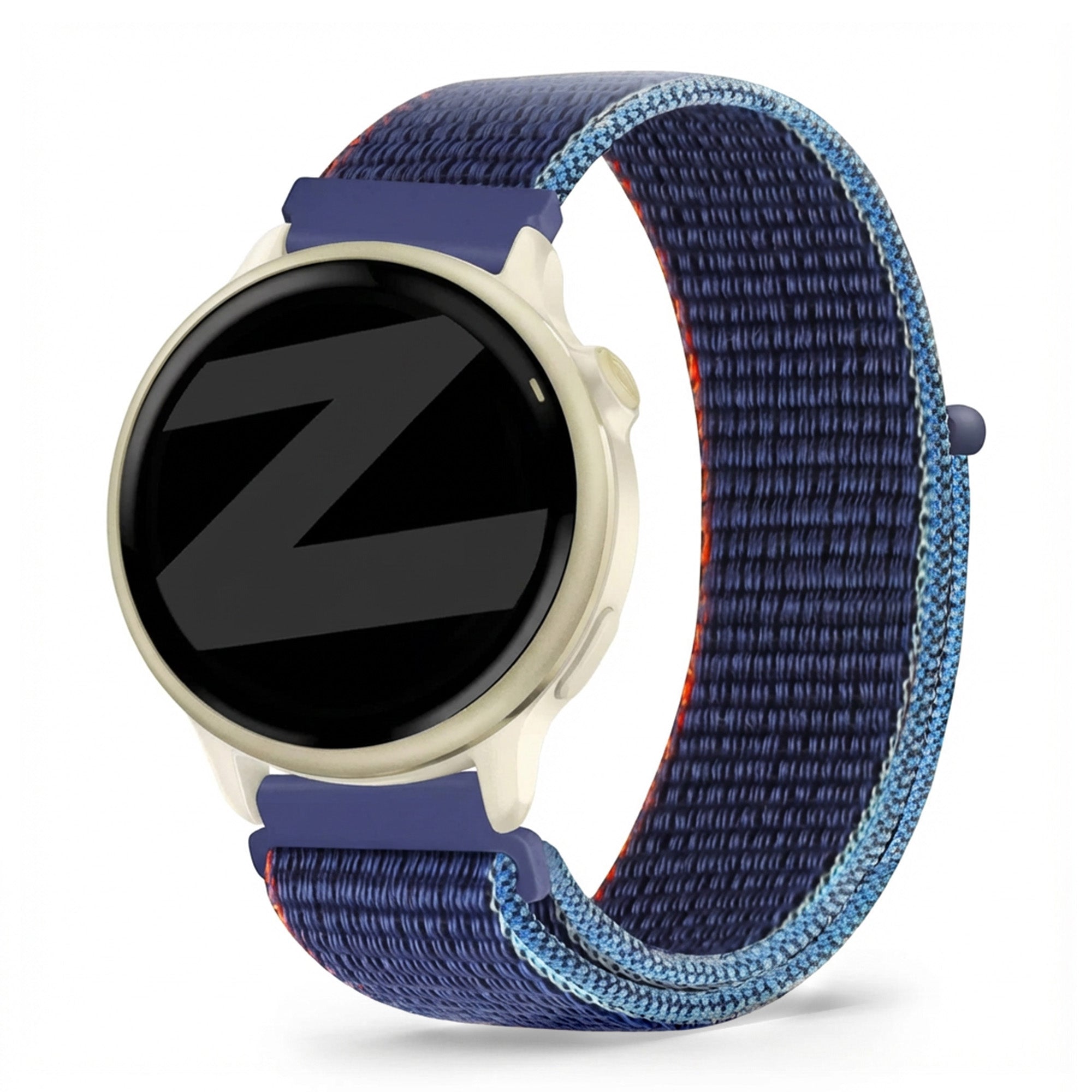 Bandz Correa nylon Loop Garmin Vivoactive 6 (azul oscuro mix)