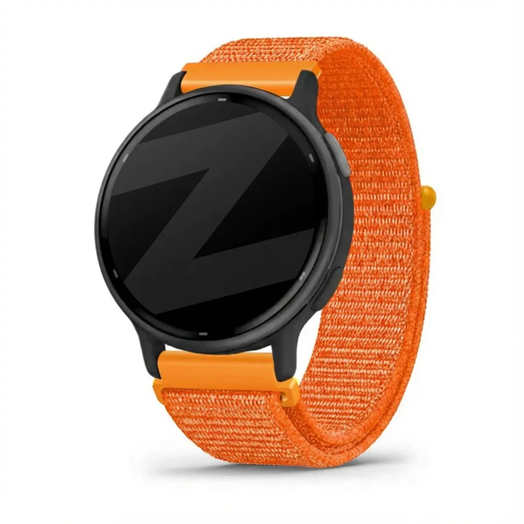 Bandz Correa nylon Loop Garmin Vivoactive 5 (naranja)