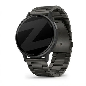 Bandz Garmin Vivoactive 5 Titanium Link Strap (Black)