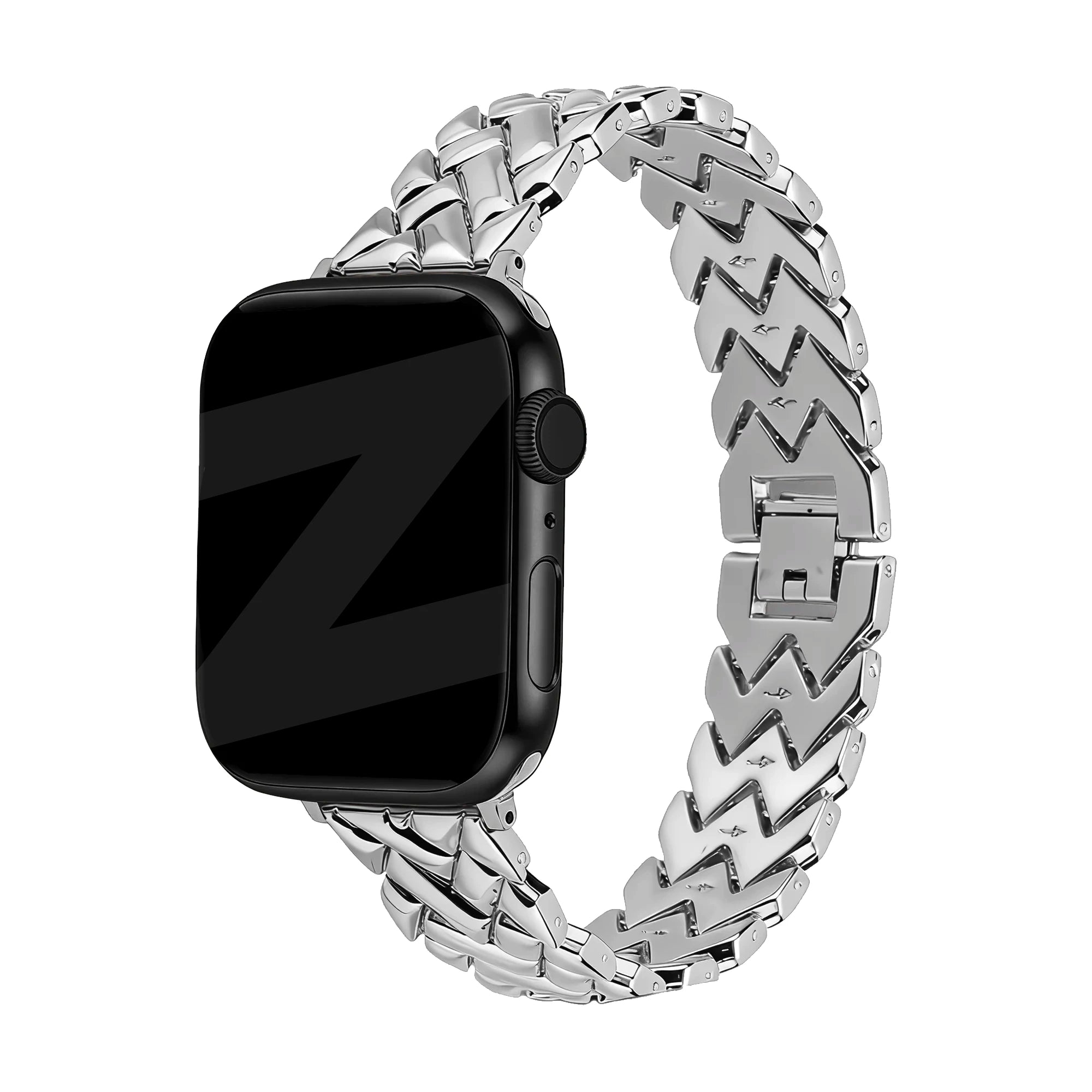 Bandz Correa metálica 'V-Type' Apple Watch (plata)