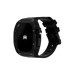 Reqior Apple Watch 45mm Polymer and Metal Case with Rubber Strap (Black)