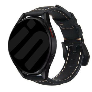 Withings ScanWatch Nova Leather Strap (Black)