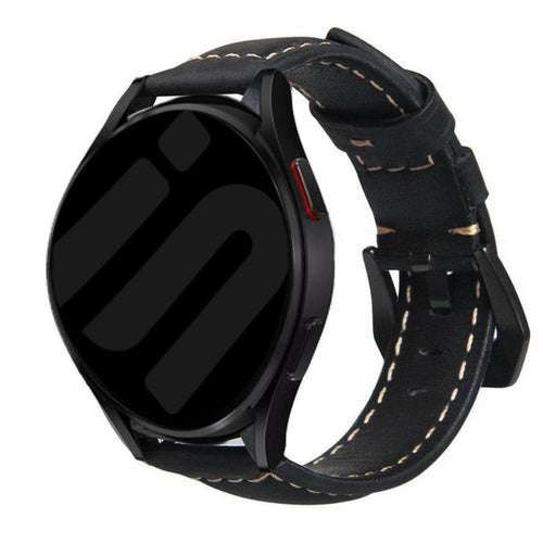 Correa cuero Withings ScanWatch 2 - 42mm (negro)