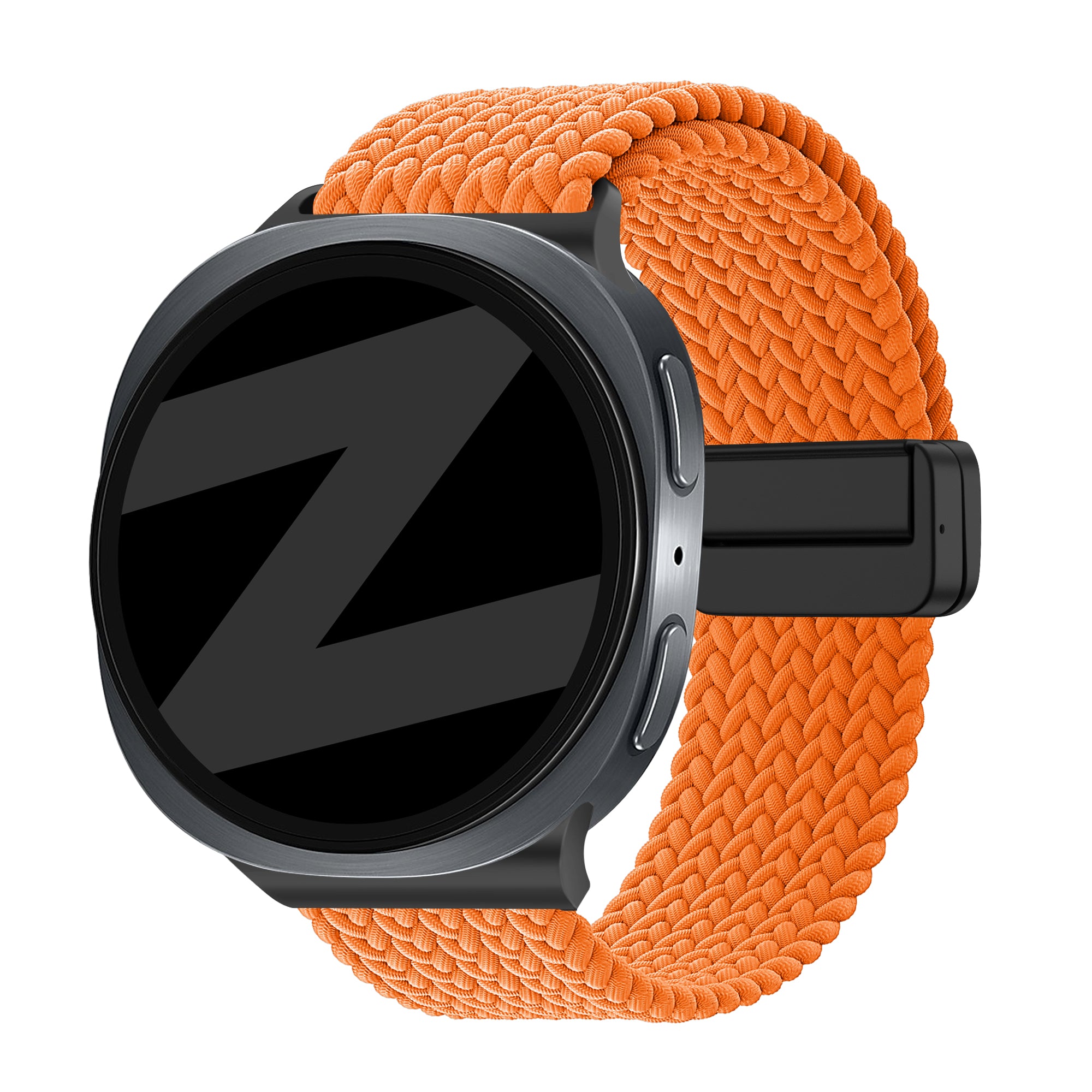 Bandz Correa trenzada magnética Samsung Galaxy Watch 9 - 44mm (naranja)